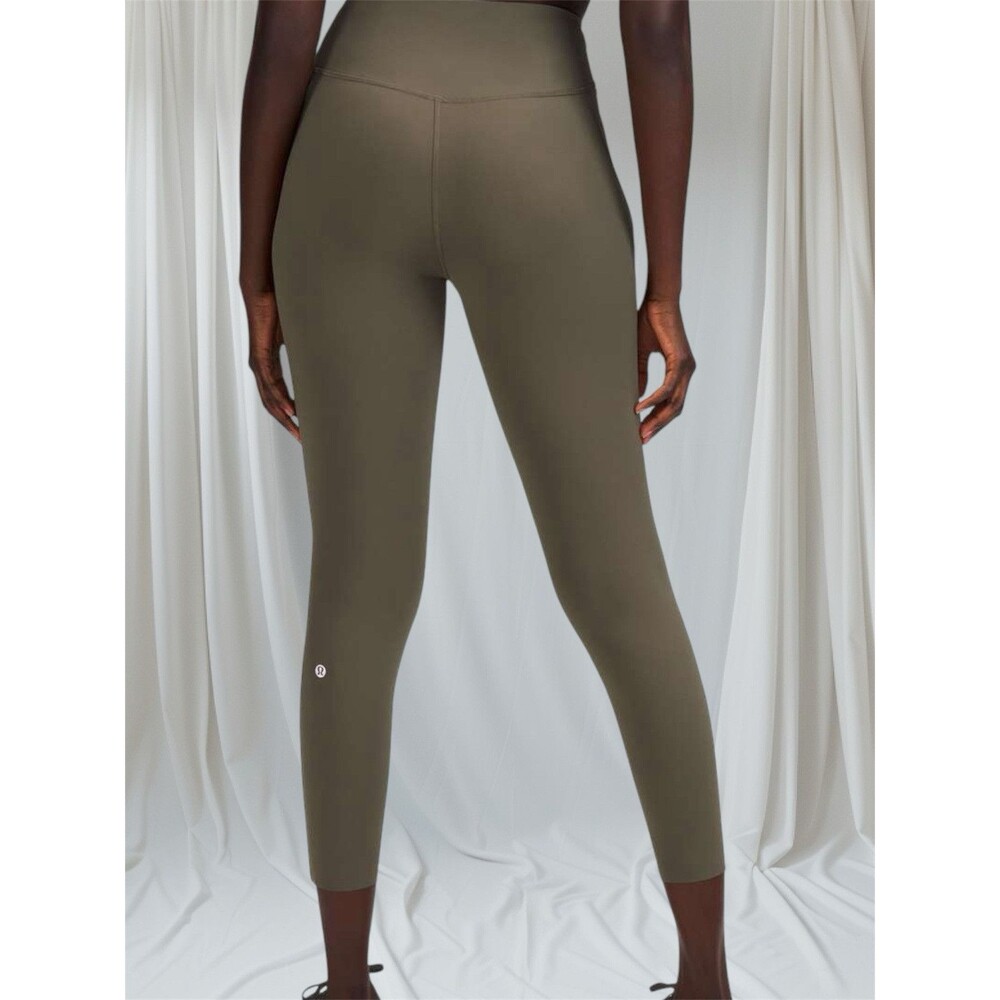Lululemon Women’s Base Pace HR Tight 25" Inseam Color Army Green ARMG Size 4 New - Picture 5 of 5